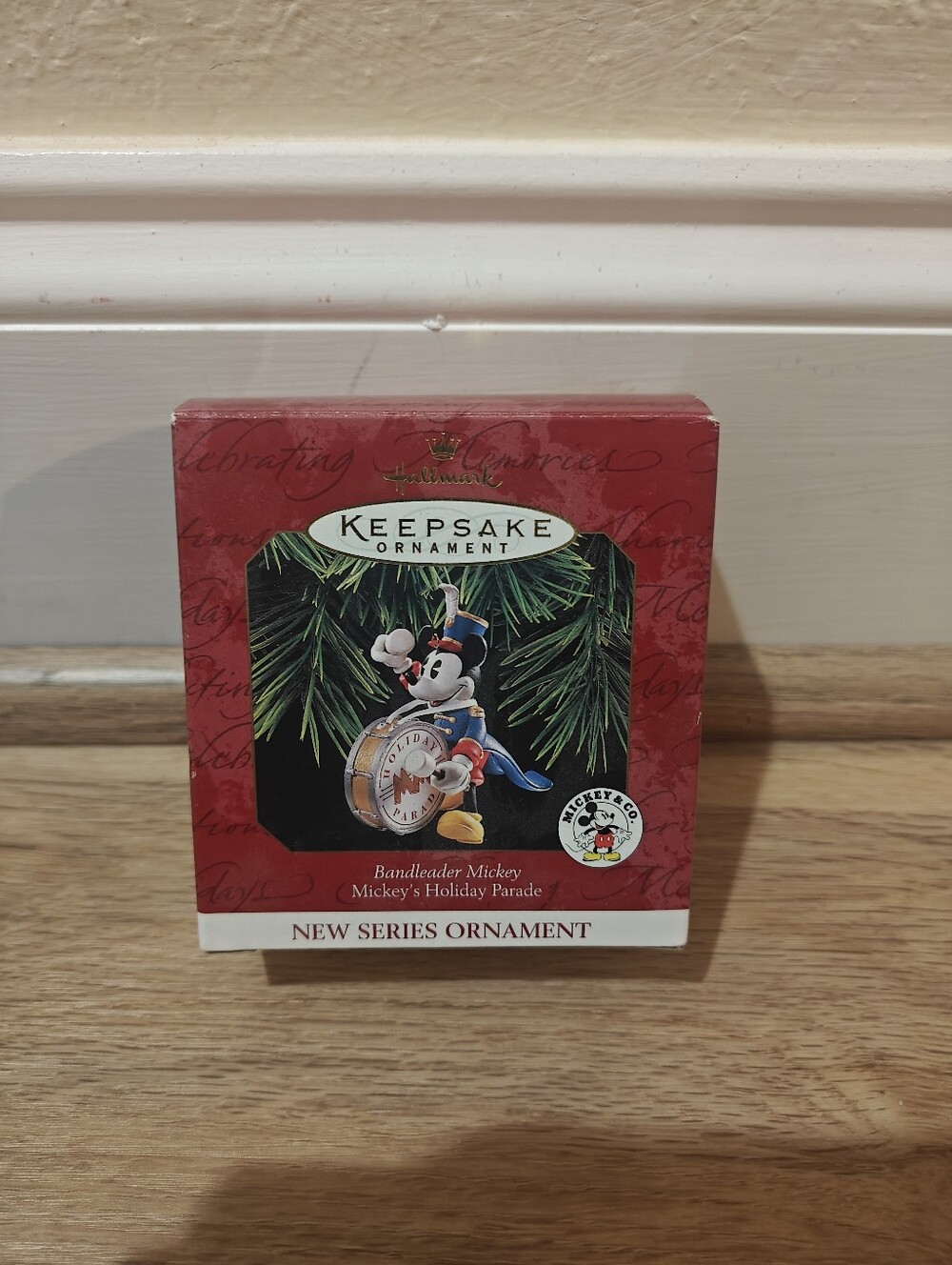 Vintage Hallmark Ornament Bandleader Mickey Mickey's Holiday Parade Series